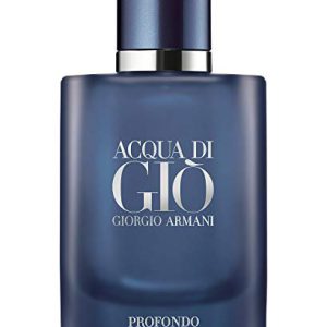 GIORGIO ARMANI Acqua Di Gio Profondo for Men Eau De Parfum Spray 4.2 Ounces, blue
