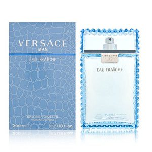 Versace Man by Versace Eau Fraiche Eau De Toilette Spray (Blue) 6.7 oz for Men - 100% Authentic