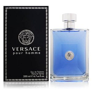 Versace Pour Homme Eau de Toilette Spray for Men, 6.7 Ounce
