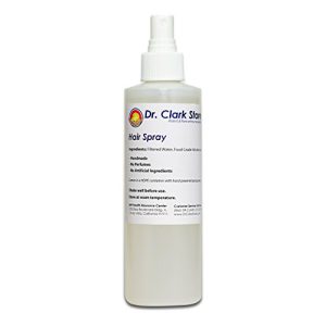 Dr. Clark Natural Hair Spray - No Perfumes Or Artificial Ingredients - 8 oz