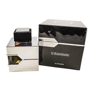 Al Haramain L'Aventure Eau de Parfum For Men, 3.33 Ounce (100 ml) - For Creed Aventus Lovers