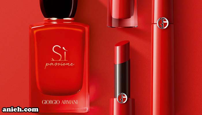 Armani red perfume