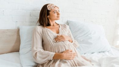 كيف تنام اثناء الحمل؟